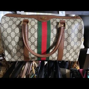 Gucci Boston vintages tote bag